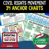 American History Anchor Charts: Civil Rights Movement Anch