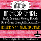 Early American History Anchor Charts Mega Bundle!