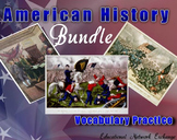 American History Bundle:  1200 B.C. -  21st Century