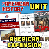 Westward Expansion USA History Unit Bundle:  95+ Pages. Pr