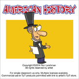 American History Cartoon Clipart for ALL grades