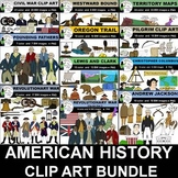American History Clip Art Bundle