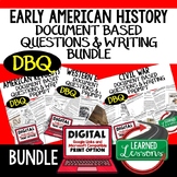 American History DBQ Activities, Primary & Secondary Sourc