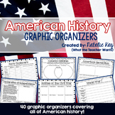 American History Graphic Organizers