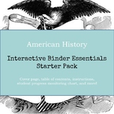 American History Interactive Binder Essentials Starter Pack