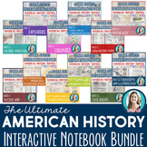 American History Interactive Notebooks ULTIMATE BUNDLE! Editable!