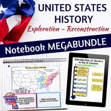 American History MEGA BUNDLE: Digital & Paper Interactive 