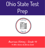 American History Ohio State Test Prep- 10 Lessons for Success!