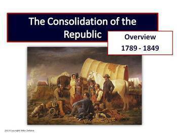 Preview of American Expansion PowerPoint- Jackson, Antebellum Period, Manifest Destiny West