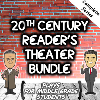 Preview of American History 20th Century Reader's Theater Bundle