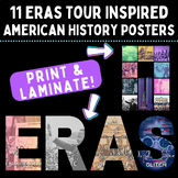 American History Second Half Eras Tour Inspired Poster Set