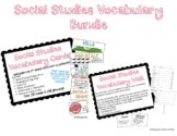 American History - Social Studies Vocabulary Bundles