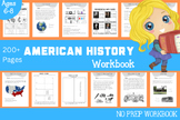 American History Workbook for Ages 6-8 (us)