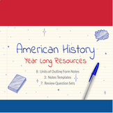 American History Year Long Resources- Grade 10