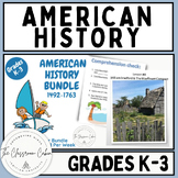 American History for Elementary Students Semester Bundle 1