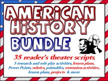 Preview of Bundle: American History reader's theater