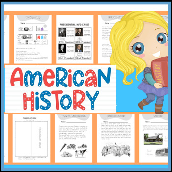 Preview of American History workbook / Graphic Organizers