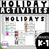 Holiday Social Studies Activities for Kindergarten & 1st G