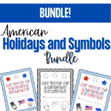 American Holidays and Symbols Social Studies Bundle