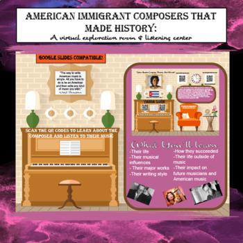 Preview of American Immigrant Composers That Made History: A Virtual Exploration