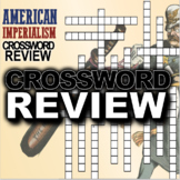 American Imperialism Crossword Puzzle Review - 24 Terms + Key