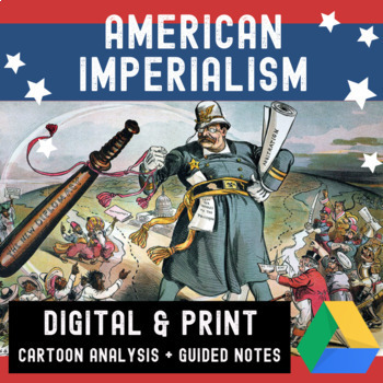 Preview of American Imperialism - Digital or Print - US History or APUSH - 4 day activity