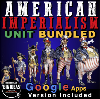 Preview of American Imperialism/Overseas Expansion Unit: PPTs, Worksheets, Guided Notes...