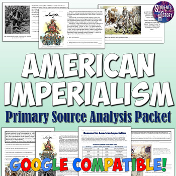 Preview of American Imperialism Packet with Primary Sources & Readings