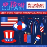 American Independence Clip Art (Digital Use Ok!)