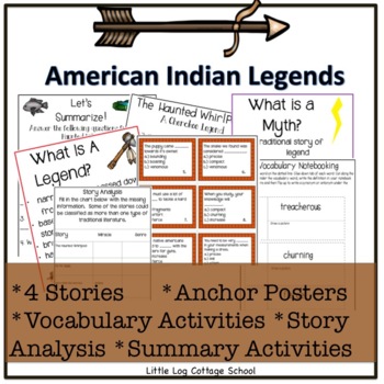 Preview of Native American Legends Reading Passages