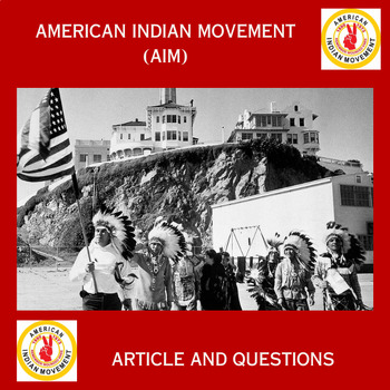 Preview of American Indian Movement (AIM) Article and Questions