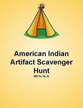 Preview of American Indian Scavenger Hunt