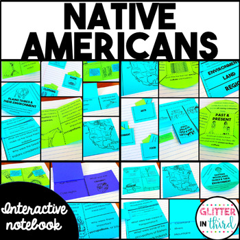 Preview of Native Americans Interactive Notebook Bundle