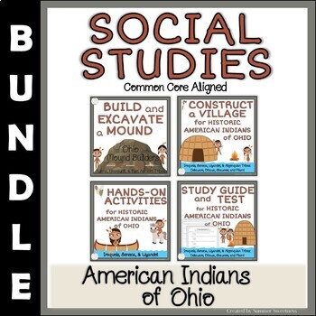 Preview of Native American Indians of Ohio BUNDLE