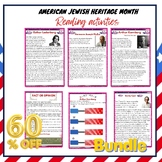 American Jewish Heritage Month/  Reading Activity Pack Wor