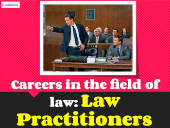 Preview of American Law: Careers: Courtroom Professionals GOOGLE SLIDES