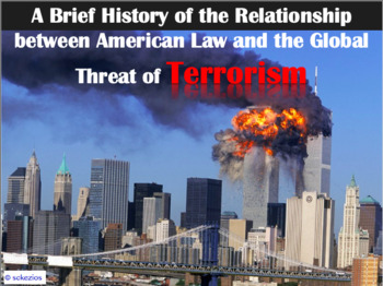 Preview of American Law: Contemporary Issues: Terrorism TEACHER PPT