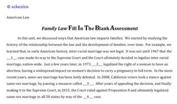 Preview of American Law: Family Law STUDY GUIDE PDF