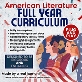 American Literature - Full Year of Lesson Plans (Bundle Version)