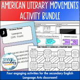 American Literary Time Periods BUNDLE - Activities to Teac