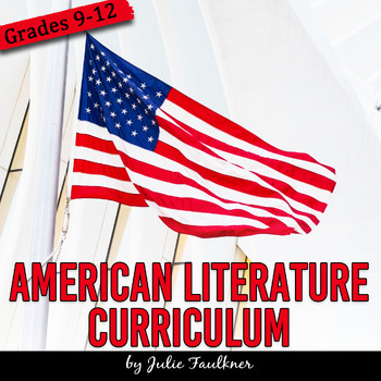 Preview of American Literature Curriculum, Year-Long, BUNDLE, English Lesson Plans