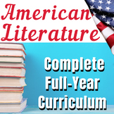 American Literature Full Year Curriculum Bundle