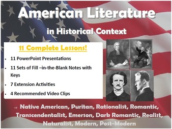 Preview of American Literature in Historical Context