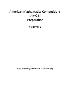 Preview of American Mathematics Competitions (AMC 8) Preparation Volume 1