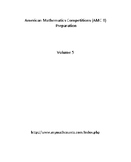 American Mathematics Competitions (AMC 8) Preparation Volume 5