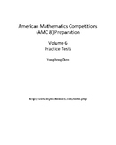 American Mathematics Competitions (AMC 8) Preparation Volu