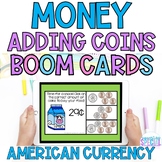 Adding Coins. Counting Mixed Coins up to 50¢: Digital Reso