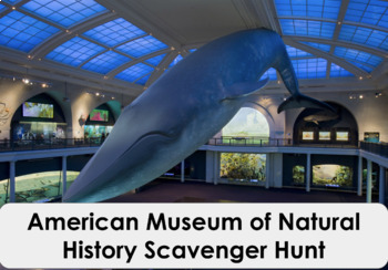 Preview of American Museum of Natural History Scavenger Hunt