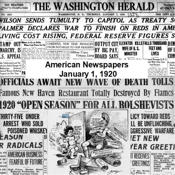 Preview of American Newspapers January 1, 1920