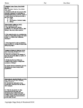 American Pageant Reading Guides: APUSH Periods 1 & 2 (1491-1754) by ...